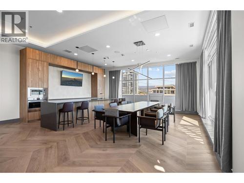 1626 Water Street Unit# 804, Kelowna, BC - Indoor Photo Showing Dining Room
