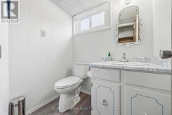 3 piece bathroom in lower level - 