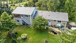 View from above of home.  Metal roof - 