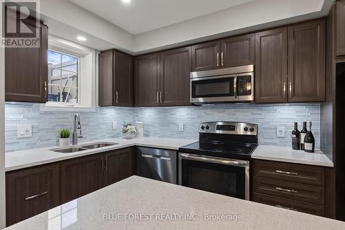 50 - 3200 Singleton Avenue, London South (South W), ON - Indoor Photo Showing Kitchen With Stainless Steel Kitchen With Double Sink With Upgraded Kitchen