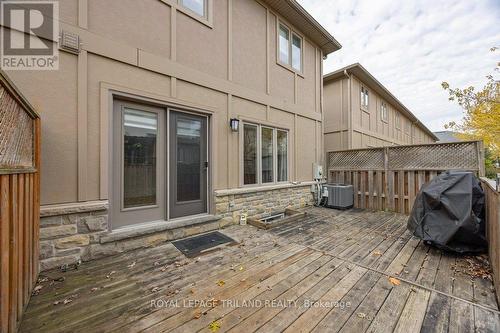 8 - 2089 Beaverbrook Avenue, London North (North M), ON - Outdoor With Deck Patio Veranda With Exterior