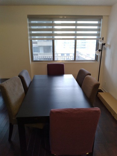 Salle à manger - 505-3455 Rue Drummond, Montréal (Ville-Marie), QC - Indoor Photo Showing Dining Room