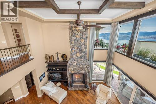 354 Quilchena Drive, Kelowna, BC - Indoor Photo Showing Other Room With Fireplace