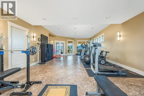 354 Quilchena Drive, Kelowna, BC - Indoor Photo Showing Gym Room