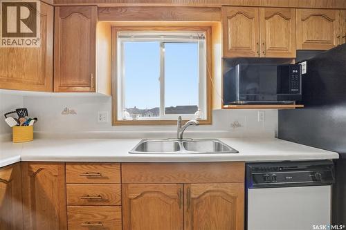 201 103 Keevil Crescent, Saskatoon, SK - Indoor Photo Showing Kitchen With Double Sink