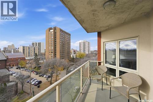 702 902 Spadina Crescent E, Saskatoon, SK - Outdoor With Balcony