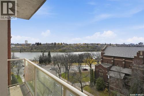 702 902 Spadina Crescent E, Saskatoon, SK - Outdoor With Balcony With View