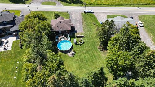 Photo aérienne - 875 Rg De L'Achigan, L'Assomption, QC - Outdoor With Above Ground Pool With View