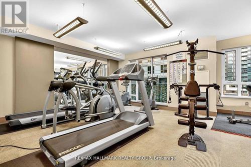 1206 - 200 Besserer Street, Ottawa, ON - Indoor Photo Showing Gym Room