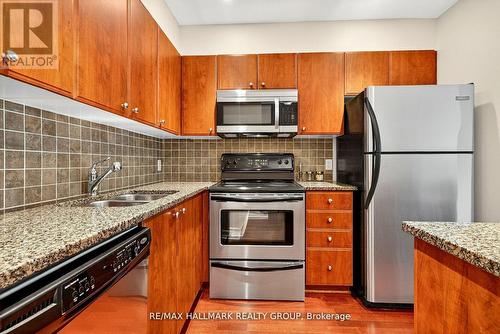 1206 - 200 Besserer Street, Ottawa, ON - Indoor Photo Showing Kitchen With Stainless Steel Kitchen With Double Sink