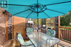 Deck with Privacy Louvers - 