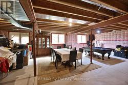 Unfinished Basement with Large Windows - 