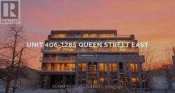 406 - 1285 QUEEN STREET E  Toronto, ON M4L 1C2