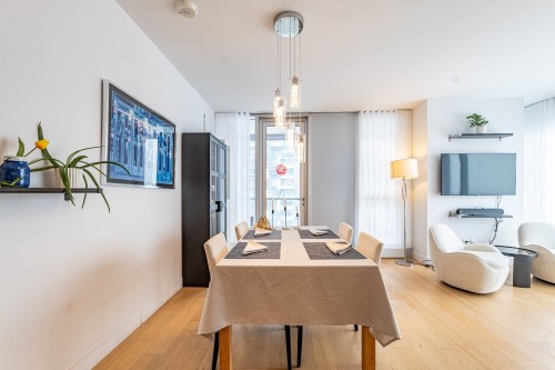 Dining Room - 1004-1500 Boul. René-Lévesque O., Montréal (Ville-Marie), QC - Indoor Photo Showing Office