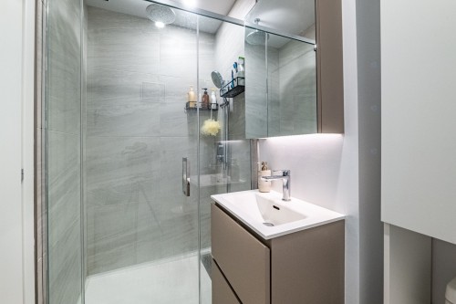 Bathroom - 1004-1500 Boul. René-Lévesque O., Montréal (Ville-Marie), QC - Indoor Photo Showing Bathroom