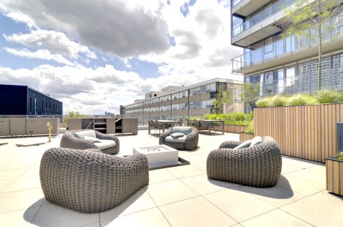 Patio - 1004-1500 Boul. René-Lévesque O., Montréal (Ville-Marie), QC - Outdoor With Exterior