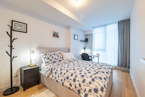 Master Bedroom - 1004-1500 Boul. René-Lévesque O., Montréal (Ville-Marie), QC - Indoor Photo Showing Bedroom