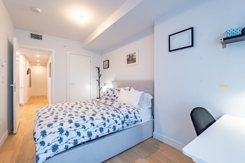 Master Bedroom - 1004-1500 Boul. René-Lévesque O., Montréal (Ville-Marie), QC - Indoor Photo Showing Bedroom