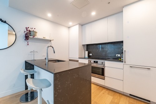 Kitchen - 1004-1500 Boul. René-Lévesque O., Montréal (Ville-Marie), QC - Indoor Photo Showing Kitchen