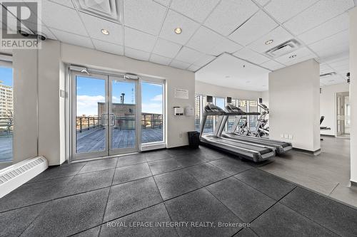 1207 - 90 George Street, Ottawa, ON - Indoor Photo Showing Gym Room