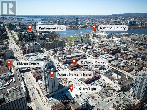 1207 - 90 George Street, Ottawa, ON - Outdoor With Body Of Water With View