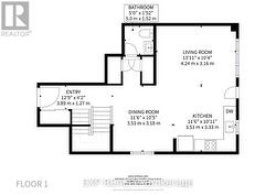 Floor Plan Main Floor - 