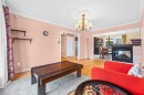 Salon - 1785 Crois. Toscanini, Brossard, QC  - Indoor With Fireplace 