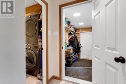 Mudroom has door to garage and door to outside - 