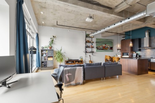 Living Room - 402-4225 Rue St-Dominique, Montréal (Le Plateau-Mont-Royal), QC - Indoor