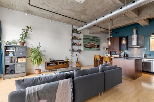 Living Room - 402-4225 Rue St-Dominique, Montréal (Le Plateau-Mont-Royal), QC - Indoor