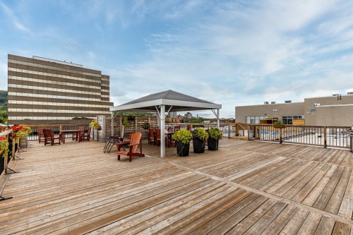 Patio - 402-4225 Rue St-Dominique, Montréal (Le Plateau-Mont-Royal), QC - Outdoor With Deck Patio Veranda