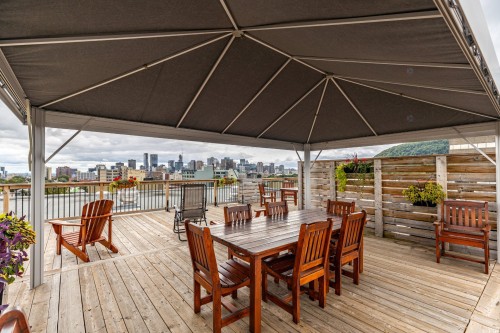 Patio - 402-4225 Rue St-Dominique, Montréal (Le Plateau-Mont-Royal), QC - Outdoor With Deck Patio Veranda With Exterior