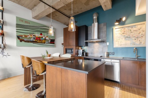 Kitchen - 402-4225 Rue St-Dominique, Montréal (Le Plateau-Mont-Royal), QC - Indoor Photo Showing Kitchen