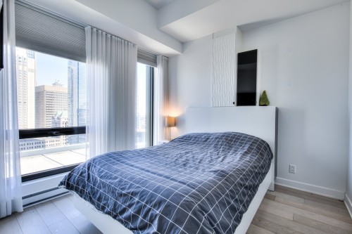 Chambre à coucher - 1706-1288 Av. Des Canadiens-De-Montréal, Montréal (Ville-Marie), QC - Indoor Photo Showing Bedroom