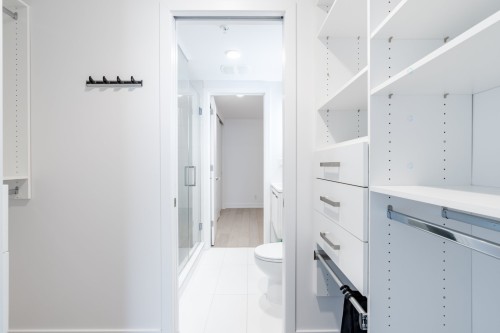 Walk-in closet - 2811-1288 Av. Des Canadiens-De-Montréal, Montréal (Ville-Marie), QC - Indoor