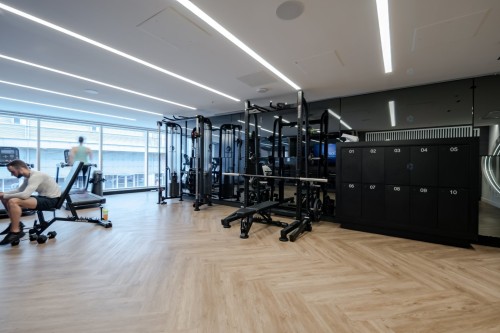 Exercise room - 2811-1288 Av. Des Canadiens-De-Montréal, Montréal (Ville-Marie), QC - Indoor Photo Showing Other Room