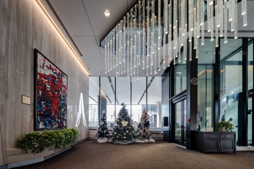 Reception area - 2811-1288 Av. Des Canadiens-De-Montréal, Montréal (Ville-Marie), QC - Indoor Photo Showing Other Room
