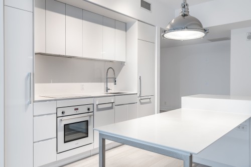 Kitchen - 2811-1288 Av. Des Canadiens-De-Montréal, Montréal (Ville-Marie), QC - Indoor Photo Showing Kitchen