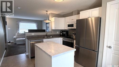 2 1621 First Street, Estevan, SK - Indoor Photo Showing Kitchen With Double Sink