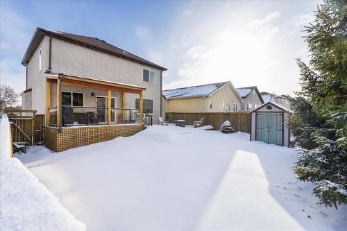 52 Rutledge Crescent, Winnipeg, MB - Outdoor With Deck Patio Veranda