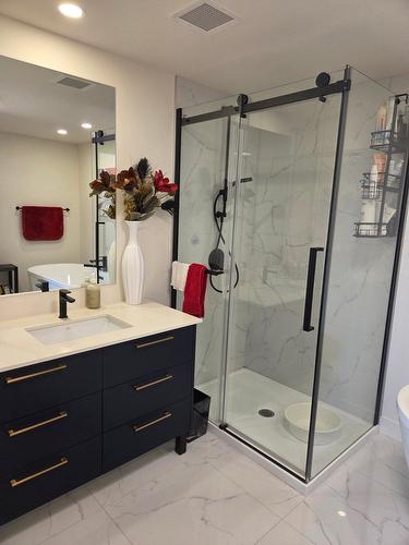 Ensuite bathroom - 1007-4775 Rue Gertrude-Roy, Québec (Les Rivières), QC - Indoor Photo Showing Bathroom