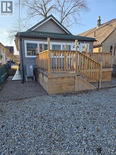 1046 Elsmere, Windsor, ON - Outdoor With Deck Patio Veranda