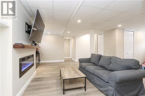 903 Rabbit Trail, Warren, ON - Indoor Photo Showing Other Room With Fireplace