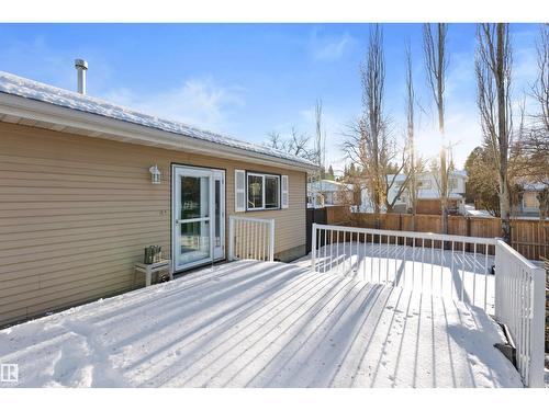 40 Windsor Cr, St. Albert, AB - Outdoor With Deck Patio Veranda With Exterior