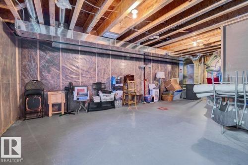 745 Eagleson Cr Nw, Edmonton, AB - Indoor Photo Showing Basement