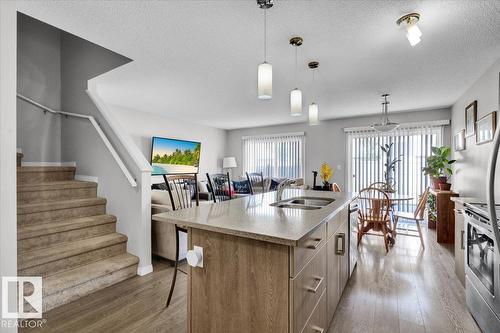 745 Eagleson Cr Nw, Edmonton, AB - Indoor Photo Showing Kitchen With Double Sink
