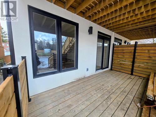 4 - 592 Danforth Road, Toronto, ON - Outdoor With Deck Patio Veranda With Exterior