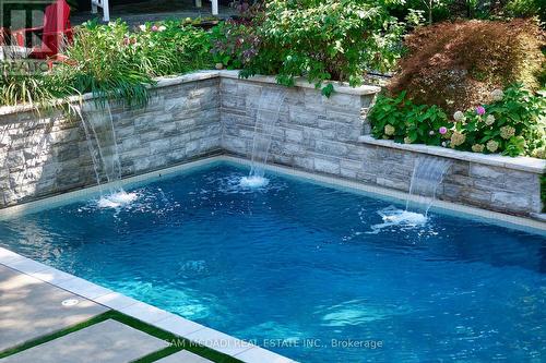 1286 Woodeden Drive, Mississauga, ON - Outdoor With In Ground Pool