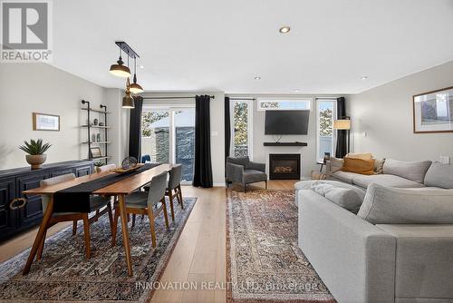 23 Abaca Way, Ottawa, ON - Indoor Photo Showing Living Room With Fireplace