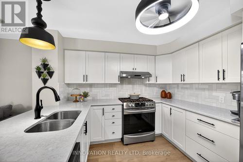 23 Abaca Way, Ottawa, ON - Indoor Photo Showing Kitchen With Double Sink With Upgraded Kitchen